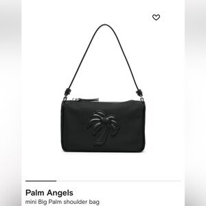 Palm Angels - Mini Big Palm shoulder bag - black - excellent used condition!